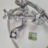 Ретро смеситель для ванны, короткий круглый излив, хром Vidima R1113AA / B9715AA /BA128AA Ретро смеситель для ванны, короткий круглый излив, хром Vidima R1113AA / B9715AA /BA128AA