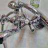 Ретро Смеситель для ванны, короткий излив, хром Vidima R1103AA B9714AA /BA127AA Ретро Смеситель для ванны, короткий излив, хром Vidima R1103AA B9714AA /BA127AA