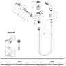 Сириус смеситель для душа, хром Vidima B2993AA /BA009AA Сириус смеситель для душа, хром Vidima B2993AA /BA009AA
