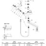 Сириус смеситель для ванны, излив 320 мм, хром Vidima B2994A /BA011AA / СНЯТ С ПРОИЗВОДСТВА