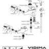 Тарнер смеситель для ванны, хром Vidima B2664AA /BA039AA Тарнер смеситель для ванны, хром Vidima B2664AA /BA039AA