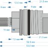 Кран-буксы, керамика, 1/2", 20 шлицов, Германия VIDIMA, GROHE, IDEAL STANDARD (комплект 2шт) FL964-636X2 Кран-буксы, керамика, 1/2", 20 шлицов, Германия VIDIMA, GROHE, IDEAL STANDARD (комплект 2шт) FL964-636X2