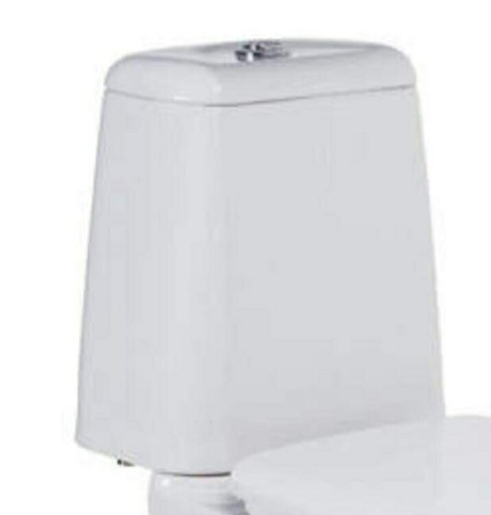 Бачок сливной с крышкой для "Сириус Элеганс", белый Vidima W620101