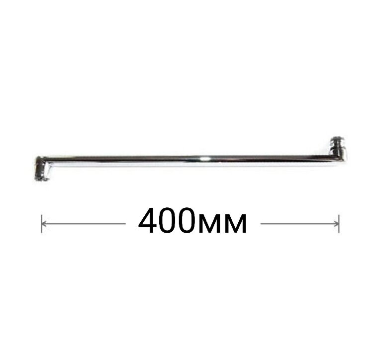 Излив плоский "S"-400мм, "Сева2", без гайки, хром Vidima B960356AA