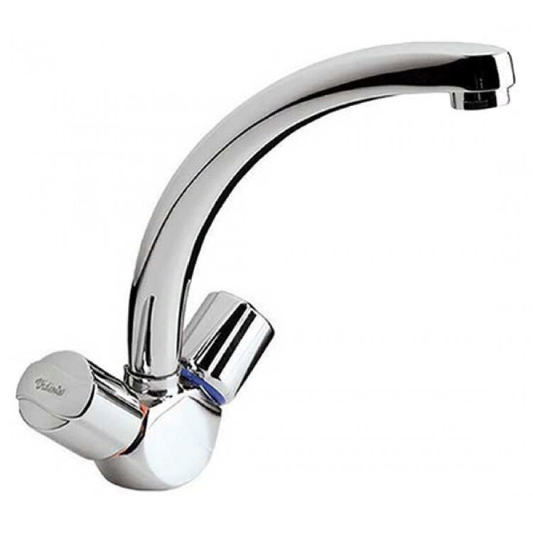 Стиль смеситель для кухни, литой излив, хром Vidima B2084AA/B9722AA /BA140AA Стиль смеситель для кухни, литой излив, хром Vidima B2084AA/B9722AA /BA140AA