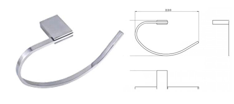 Плая Полотенцедержатель - кольцо Ideal Standard Playa B9264AA