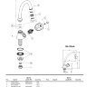 Вит Настольный кран Vidima B1793AA /BA159AA Вит Настольный кран Vidima B1793AA /BA159AA