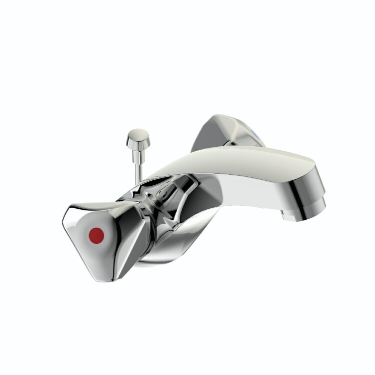 Дельта Cмеситель для умывальника, "лягушка"- большая, хром Vidima R1605AA / B9732AA /BA146AA Дельта Cмеситель для умывальника, "лягушка"- большая, хром Vidima R1605AA / B9732AA /BA146AA
